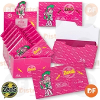 PAPEL ZEUS CELULOSA 1¼ PINK x 50