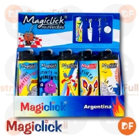 ENCENDEDOR MAGICLICK REUTILIZABLE ARGENTINA x 15 (piedra)