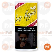 TABACO DE ARMAR LAS HOJAS AMBAR (vainilla) x 50 gr. 