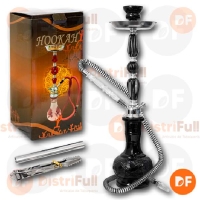 HOOKAH NARGHILA 1 BOCA NEGRA 50CM (11801)