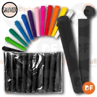 SAUVER TUBO KING SIZE NEGRO x 1