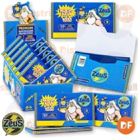 PAPEL ZEUS CELULOSA 1¼ WIDER AZUL x 50 