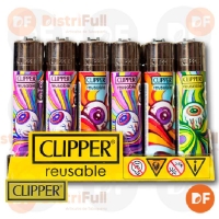 ENCENDEDOR CLIPPER PSYCHEDELIC ART