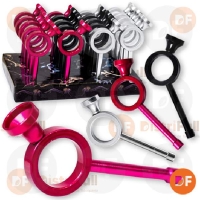 PIPA METAL ANILLO 4 COLORES (UZY0163)