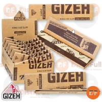 PAPEL GIZEH K.S. UNBLEACHED MAGNET x 34 (marrón) 