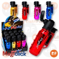 ENCENDEDOR MAGICLICK MINI TORCH METALIZADO x 12 