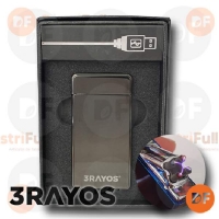 ENCENDEDOR 3RAYOS LUCKY NEGRO MLT144