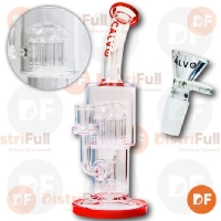 CALVO BONG VIDRIO SHOWER TREE PERC RED (6717)