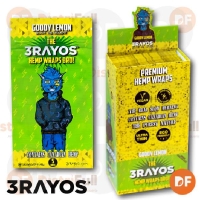 PAPEL 3RAYOS HEMP WRAP GOODY LEMON x 5 