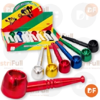 PIPA METAL GRANDE 6 COLORES (UAY0006)