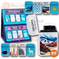 ENCENDEDOR ZENGAZ ZL12 ROYAL ARG.2 CUBO MINI JET x 1 