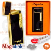 ENCENDEDOR MAGICLICK ZURICH BLACK + GOLD x 1 