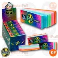 FILTROS ZEUS DE CARTON MINI MULTICOLOR x 50