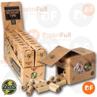 FILTROS ZEUS PRE ROLLED UNBLEACHED x 35 (124123)