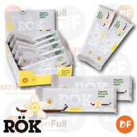 PAPEL RÖK 1¼ ORGANIC FLAVORED VANILLA x 50 (ROK024)