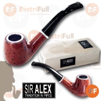 PIPA RESINA SIR ALEX TEXTURADA CLARA