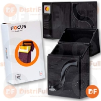 ENCENDEDOR FOCUS USB + CIGARRERA p/20 cigarros (YH133)