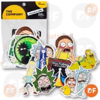 THE COMPANY STICKERS RICK AND MORTY 