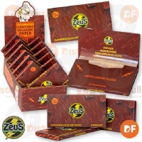 PAPEL ZEUS CELULOSA 1¼ CHOCOLATE x 50 