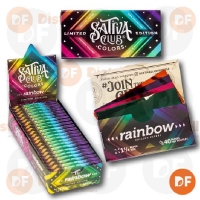 PAPEL SATIVA CLUB 1¼ RAINBOW x 40