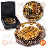 CENICERO DIAMONDS GOLD (38014)