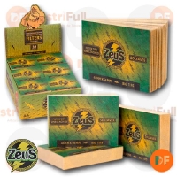 FILTROS ZEUS DE CARTON XL WIDE UNBLEACHED x 50