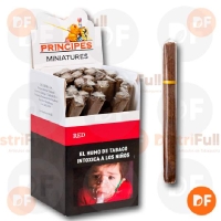 CIGARROS PRINCIPES MINIATURE RED (Cherry) x 25