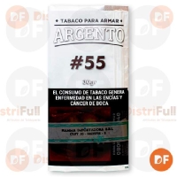 TABACO DE ARMAR ARGENTO #55 chocolate x 30 gr p/armar