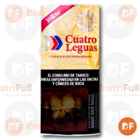 TABACO DE ARMAR CUATRO LEGUAS YELLOW (vainilla) x 30 gr. p a