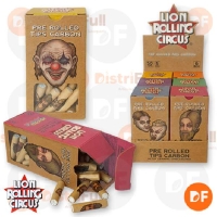 FILTROS LION CIRCUS CARBÓN ACTIV CERAMIC UNBLEACHE CAJA x 50